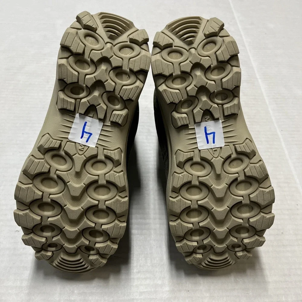 Merrell Boots Mens 4  Moc Zero Winter Green Tall Quilted Insulated Slip On Snow‎